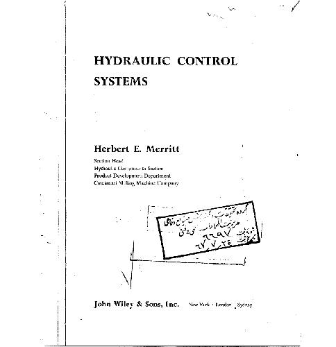 Hydraulic Control Systems