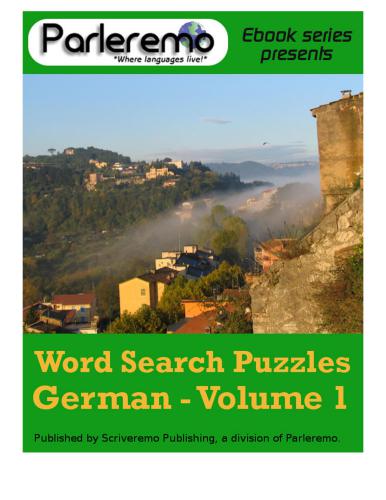 Parleremo German Word Search Puzzles. Volume 1-3