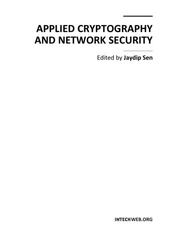 Applied Cryptography and Network Security