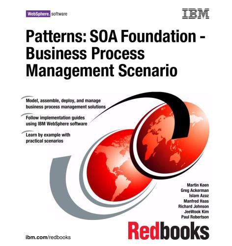 Patterns: SOA Foundation - Business Process Management Scenario