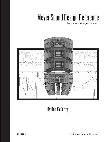 Meyer Sound Design Reference for Sound Reinforcement