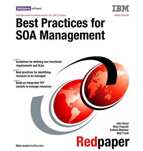 Best Practices for SOA Management