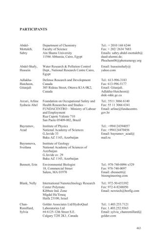 Nanomaterials Risks and Benefits