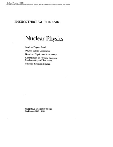 Nuclear Physics