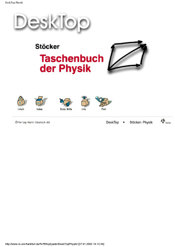 Taschenbuch der Physik