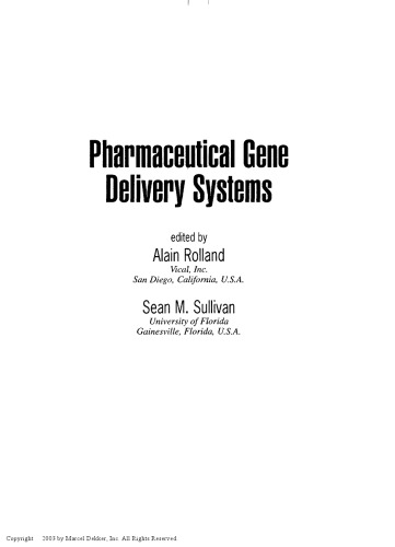 PHARMACEUTICAL GENE DELIVERY SYSTEMS