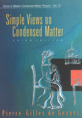 Simple views on condensed matter