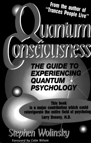 Quantum Consciousness The Guide to Experiencing Quantum Psychology - Stephen Wolinsky