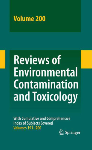 Reviews of Environmental Contamination and Toxicology Vol 200