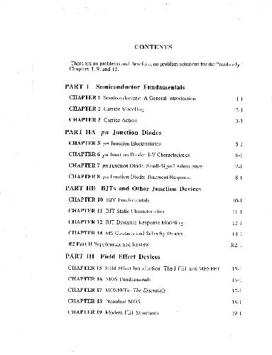 Semiconductor Device Fundamentals - solution manual