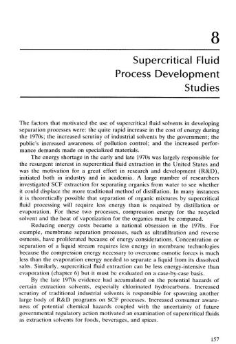 Supercritical Fluid Extraction