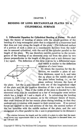 Timoshenko - Theory of Plates and Shells