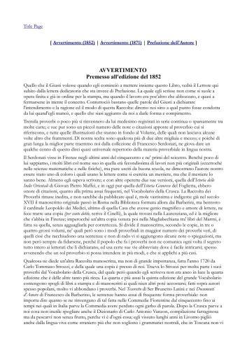 Dizionario dei proverbi italiani