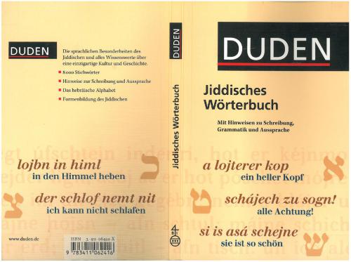 Duden Jiddisches Wörterbuch