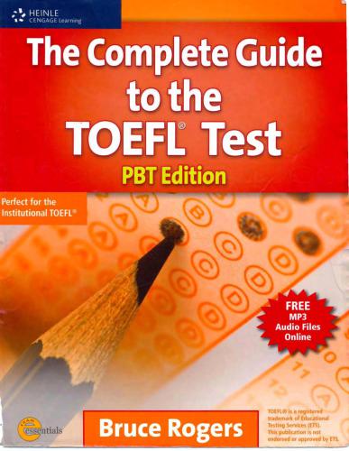 The Complete Guide to the TOEFL Test: PBT Edition (With Answer keys)