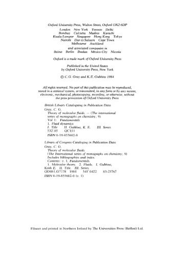 Theory of molecular fluids