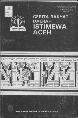 Cerita Rakyat Daerah Istimewa Aceh