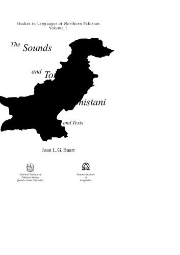 The Sounds and Tones of Kalam Kohistani With Wordlist and Texts