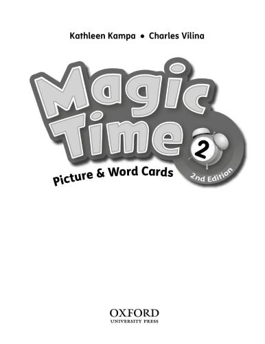 Magic Time 2. Picture and Word Cards