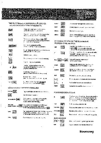 Bloomberg Instructions