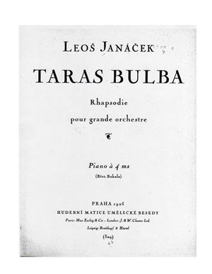 Taras Bulba (piano four hands)