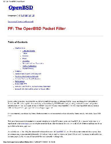 openbsd pf firewall guide