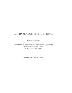 Internal Combustion Engines