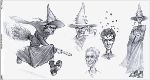 Illustrations to Terry Pratchett's Discworld Novels