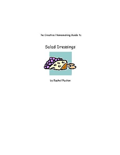 Salad Dressing Recipes