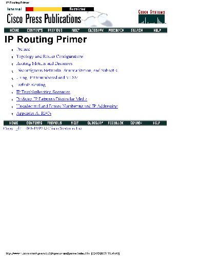 Routing TCP-IP, Volume I (CCIE Professional Development)