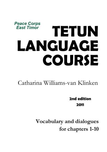 Tetun Language Course