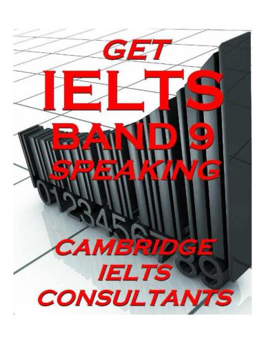 Get IELTS Band 9 Speaking