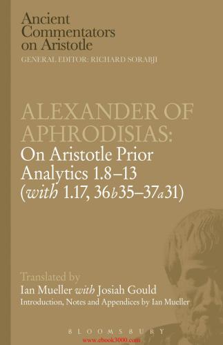 On Aristotle Prior analytics, 1.8-13