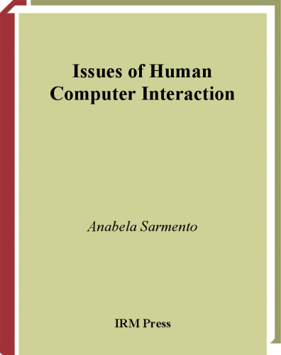 Issues of Human Computer Interaction