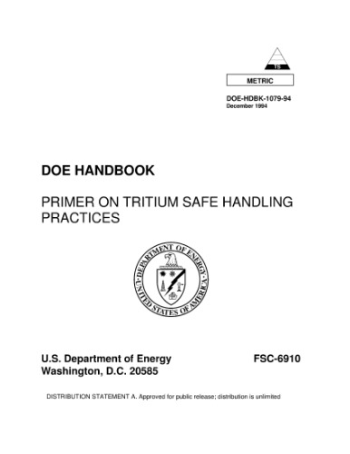 DOE Handbook Primer on tritium safe handling practices