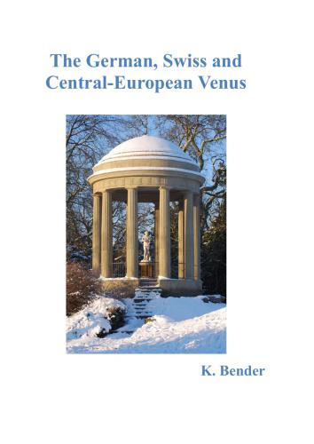 Topical Catalogues of the Iconography of Venus from the Middle Ages to Modern Times. V. 4.1. The German, Swiss and Central-European Venus