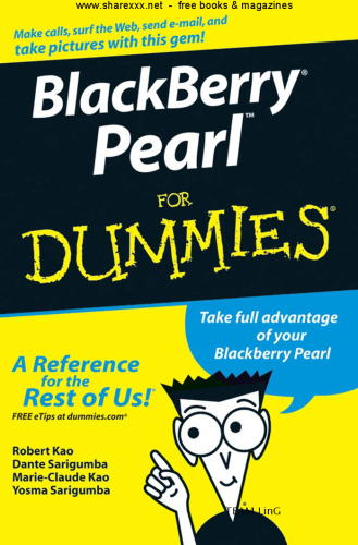 BlackBerry Pearl for Dummies