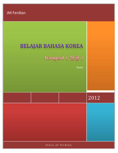 Belajar Bahasa Korea