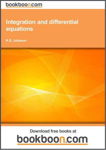 Integration and differential equations