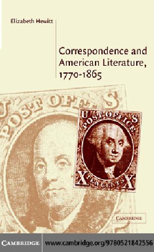 Correspondence and american literature