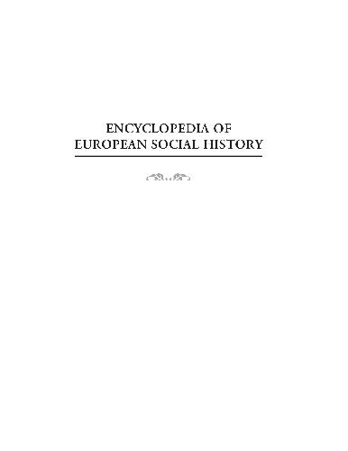 Encyclopediaclopedia of European Social History