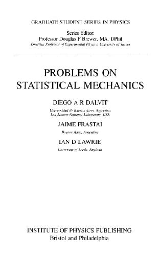 Problems on statistical mechanics