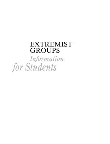 Extremist Groups: Information for Students