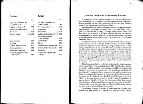 Synthetische Methoden der Organischen Chemie. Repertorium 5