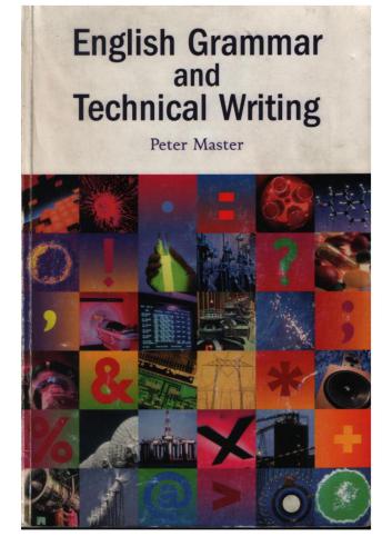 English Grammar and Technical Writing