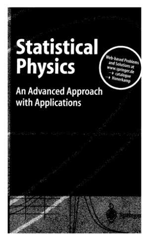 Statistical physics: an advanced approach with applications