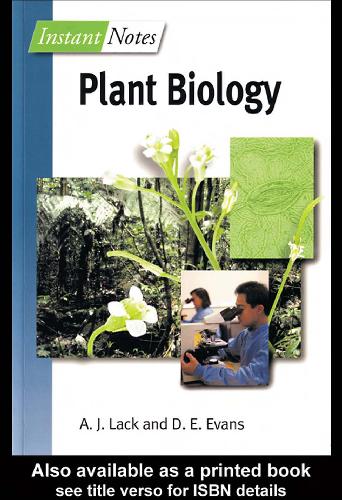 Instant Notes. Plant Biology