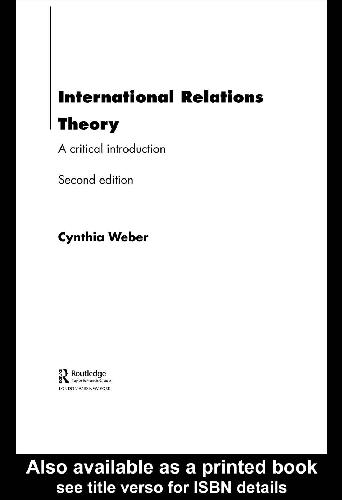 International Relations Theory: A Critical Introduction