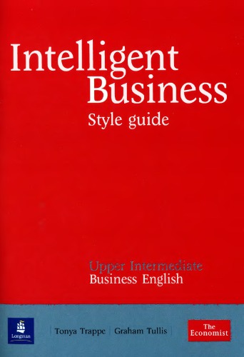 Intelligent Business Upper Intermediate Style Guide