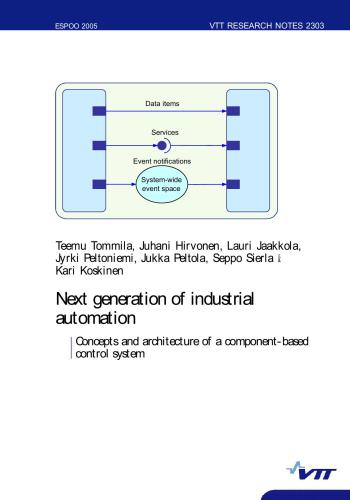 Next generation of industrial automation